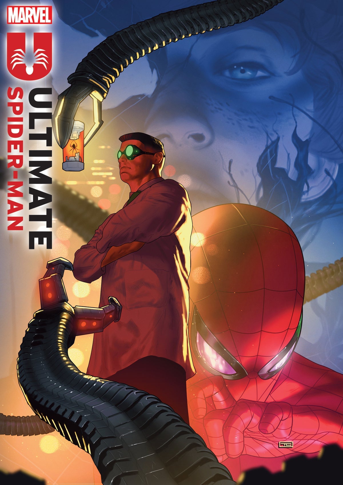 Ultimate Spider-Man #22 (Taurin Clarke Cover)