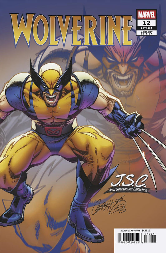 Wolverine #12 (J. Scott Campbell 'Just Spectacular Collection' Cover)