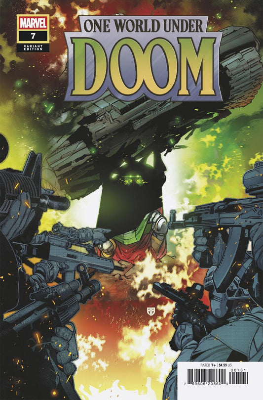 One World Under Doom #7 (R. B. Silva Cover)
