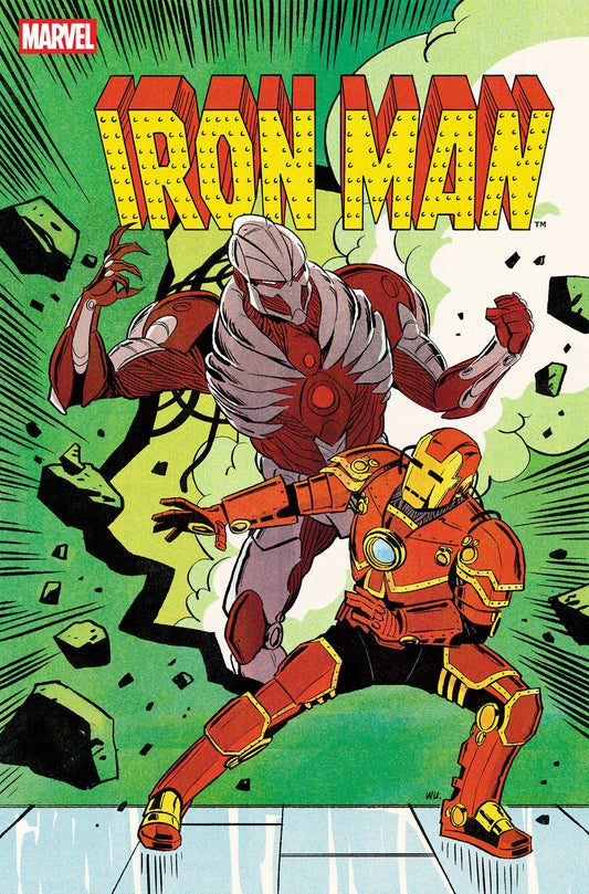 Iron Man #10 (Annie Wu 'RetroVision' Cover)