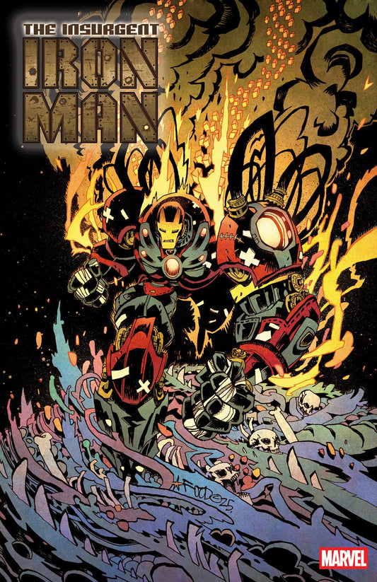 Iron Man #10 (Jim Mahfood Cover)
