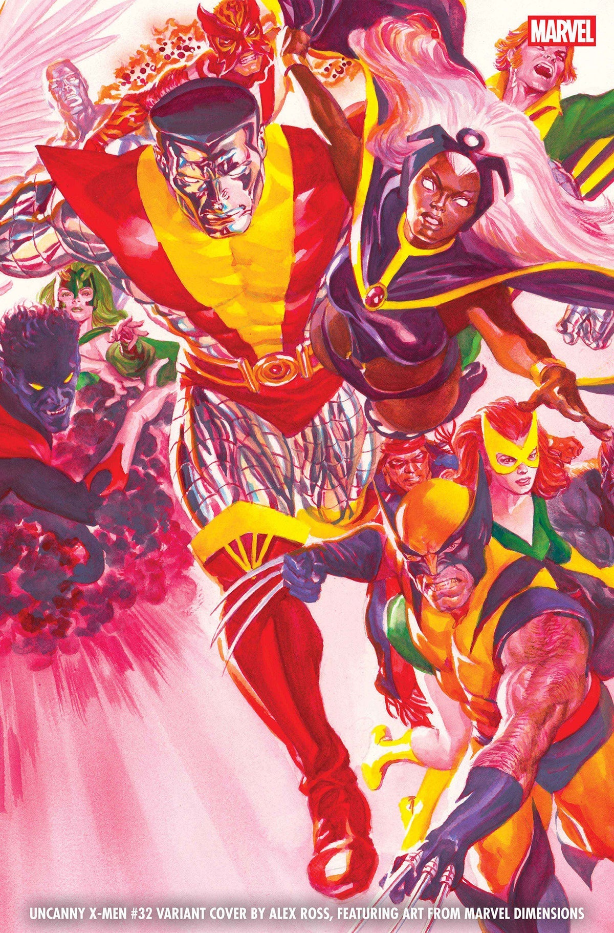 Uncanny X-Men #32 (Alex Ross Marvel Dimensions Virgin Variant)