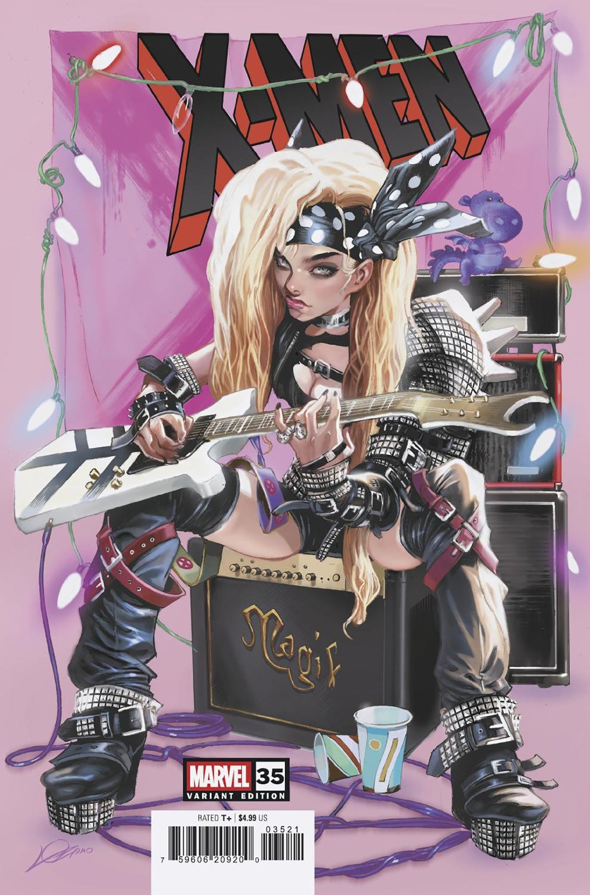 X-Men #35 (Alexander Lozano '80s Magik Variant)