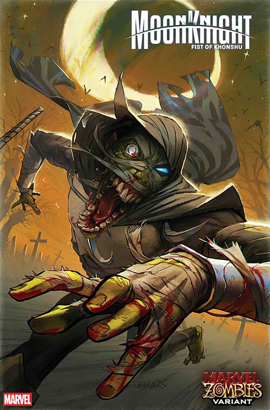 Moon Knight: Fist of Khonshu #13 (Ivan Shavrin 'Marvel Zombies' Cover)