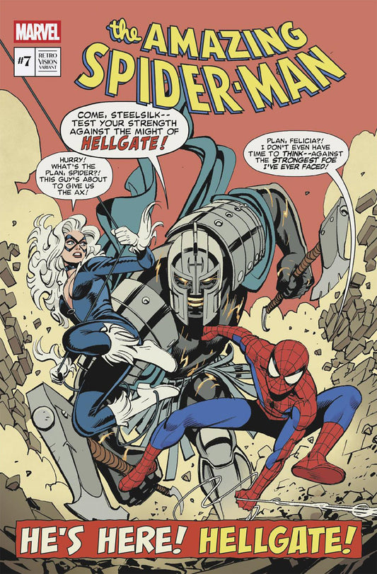 Amazing Spider-Man #7 (Leo Romero 'Retrovision' Cover)