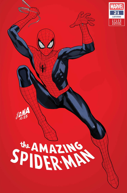 The Amazing Spider-Man #21 (David Nakayama Color Block Red Variant)