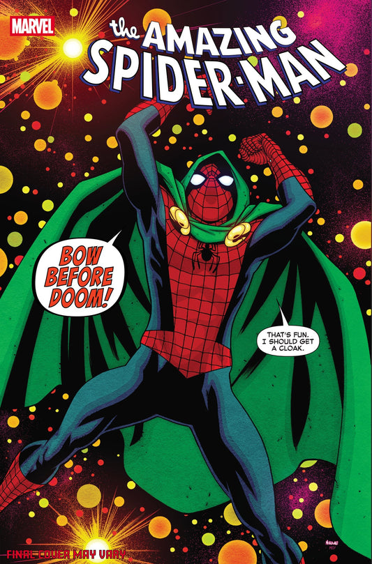 The Amazing Spider-Man #23 (Mike McKone Doom Homage Variant)