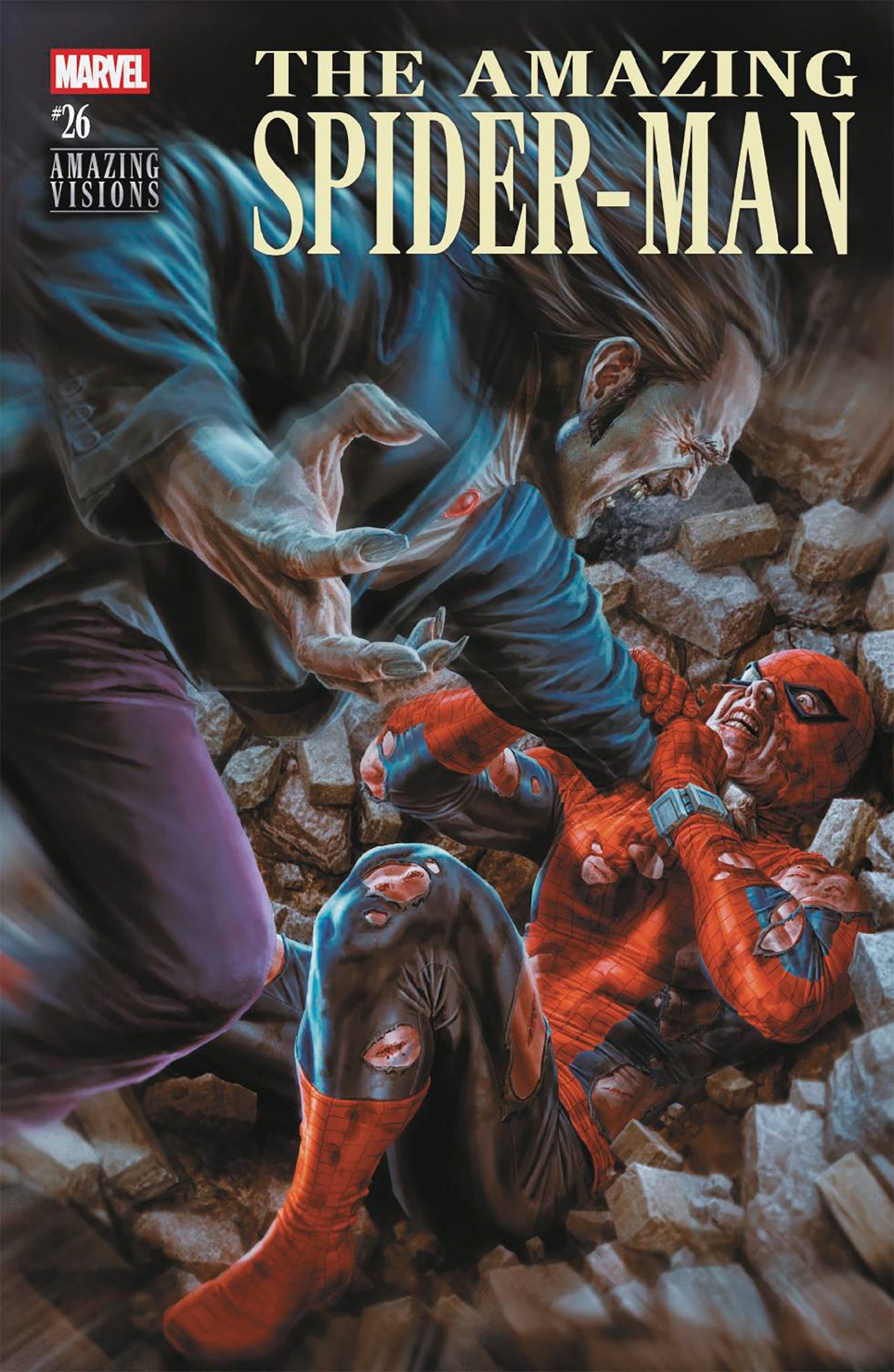 Amazing Spider-Man #26 (Lee Bermejo Amazing Visions Variant)