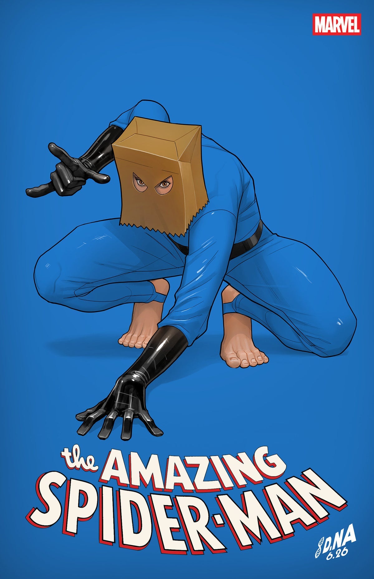 Amazing Spider-Man #33 (David Nakayama Color Block Blue Variant)