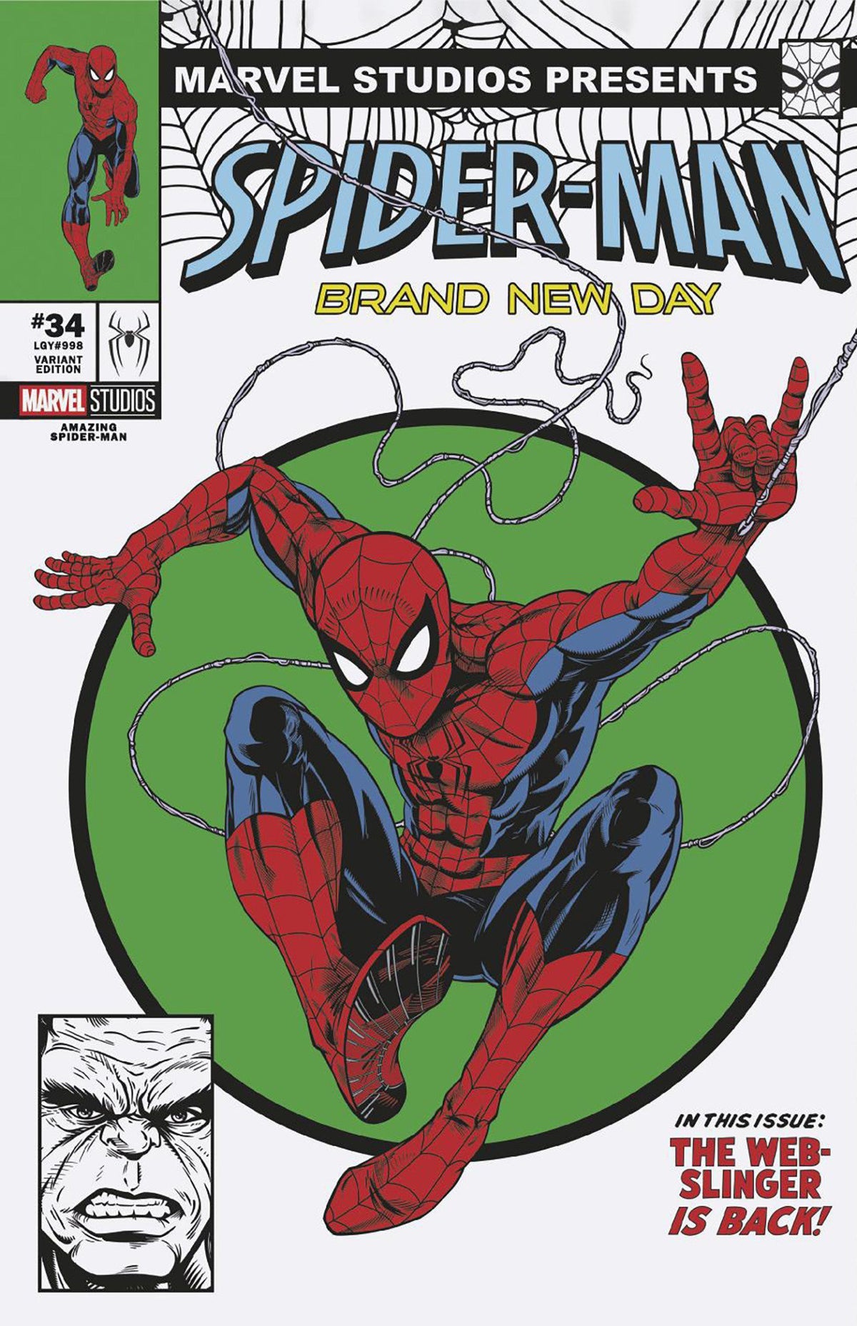 Amazing Spider-Man #34 (Adam Stafford Spider-Man: Brand New Day Marvel Studios Variant)