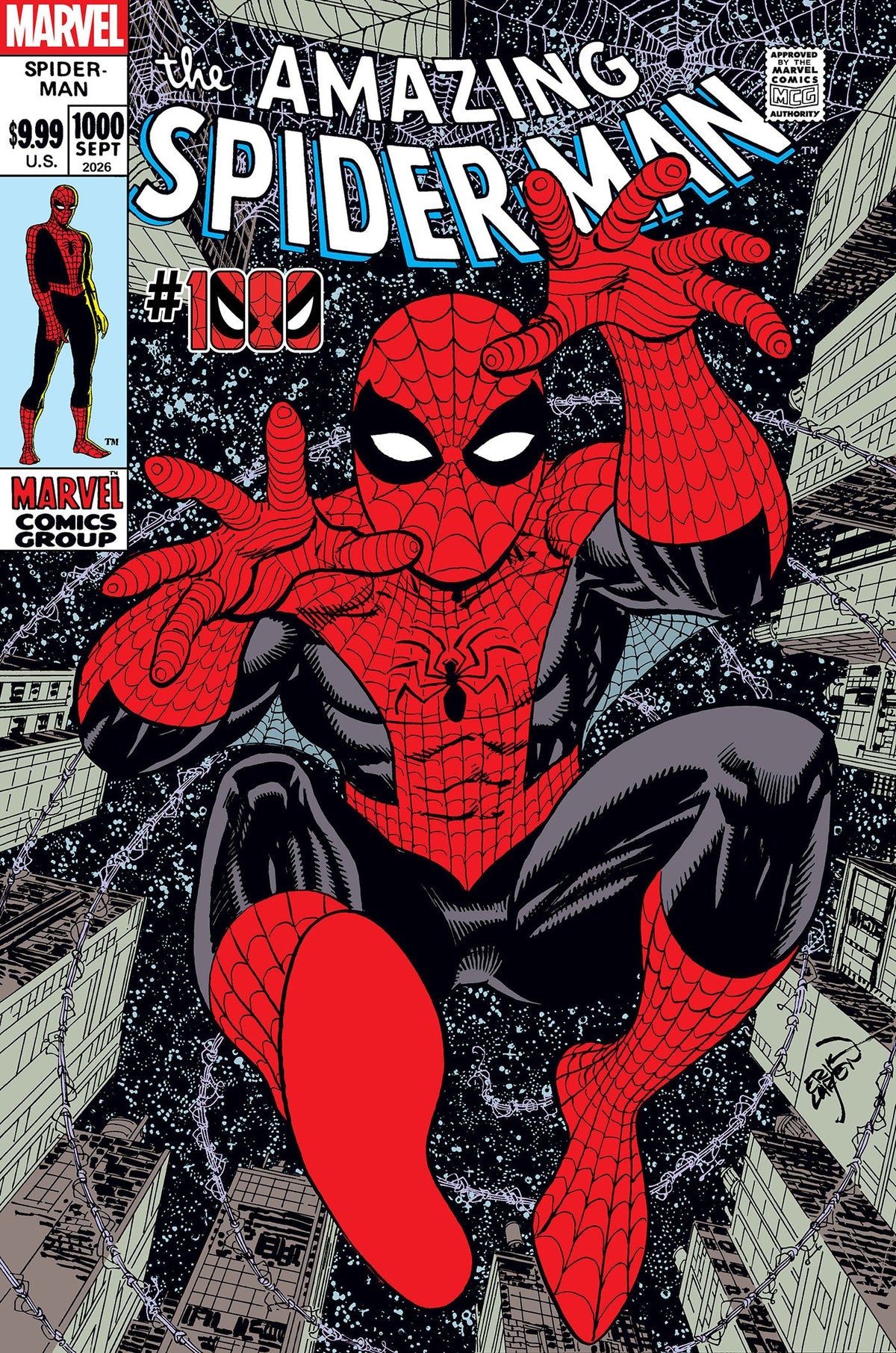 Amazing Spider-Man #1000 1:25 Erik Larsen Variant