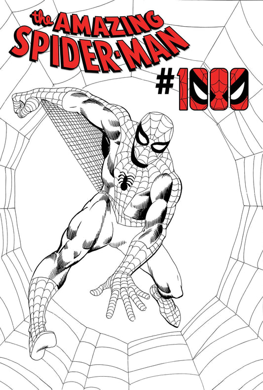 Amazing Spider-Man #1000 1:50 Steve Ditko Black & White Variant