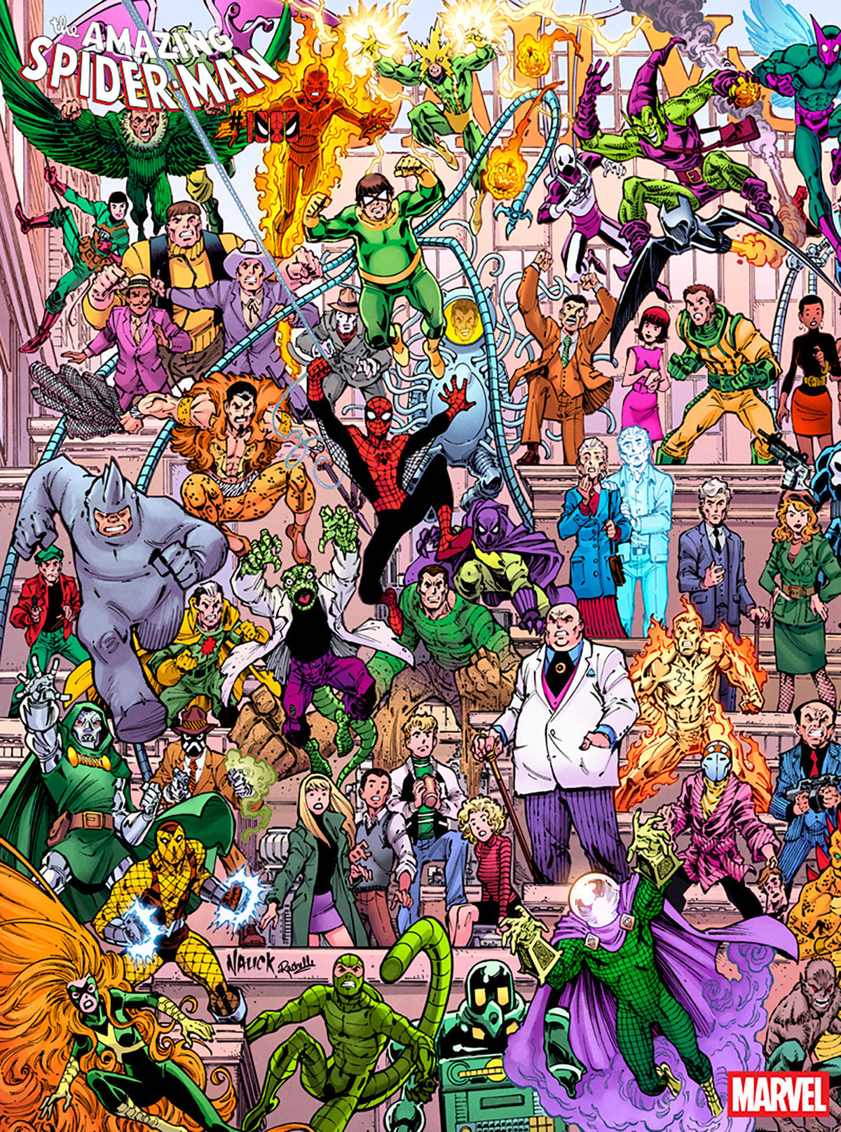 Amazing Spider-Man #1000 Todd Nauck Legacy Connecting Variant