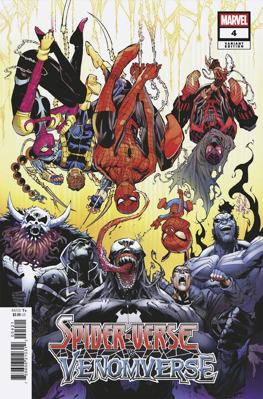 Spider-Verse vs. Venomverse #4 (Netho Diaz Cover)