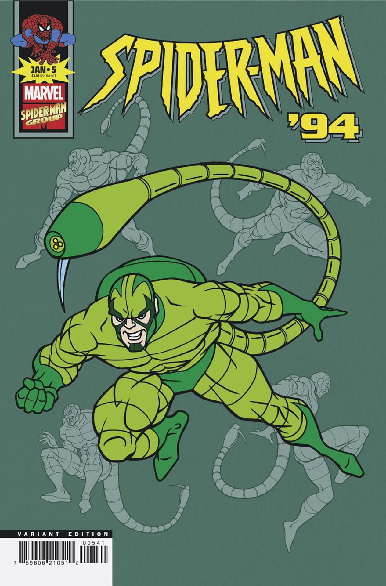 Spider-Man '94 #5 (Marvel Animation Variant)