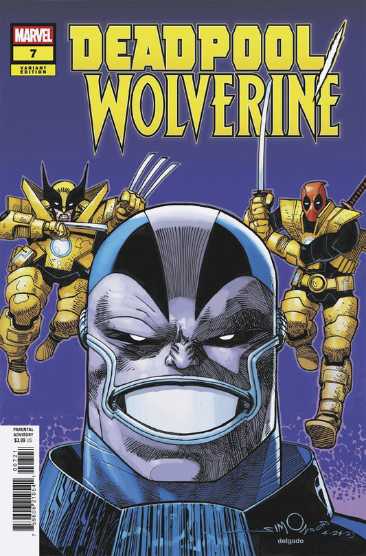Deadpool/Wolverine #7 (Walt Simonson Cover)