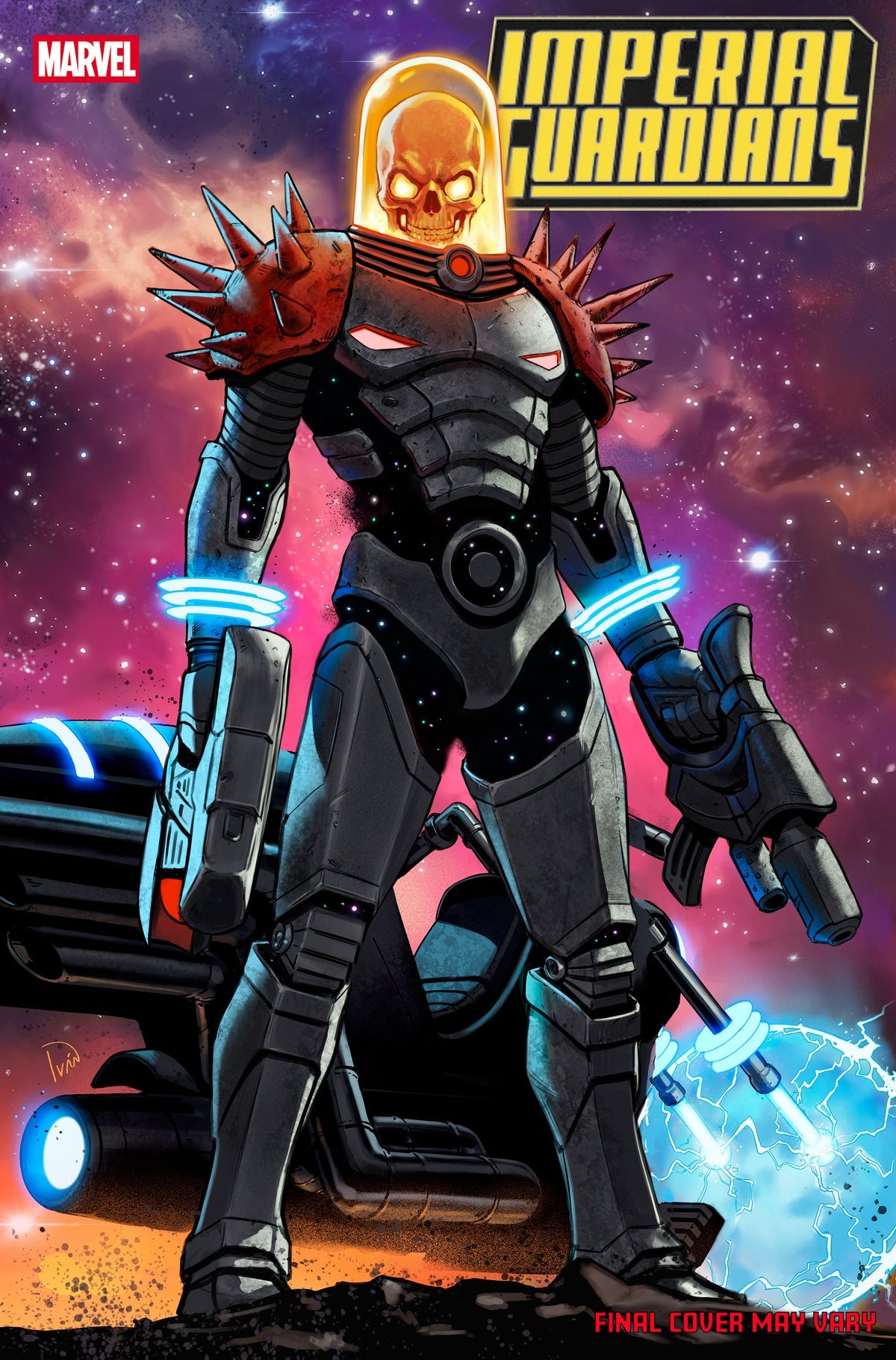 Imperial Guardians #1 (Ivan Talavera Cosmic Ghost Rider Variant)