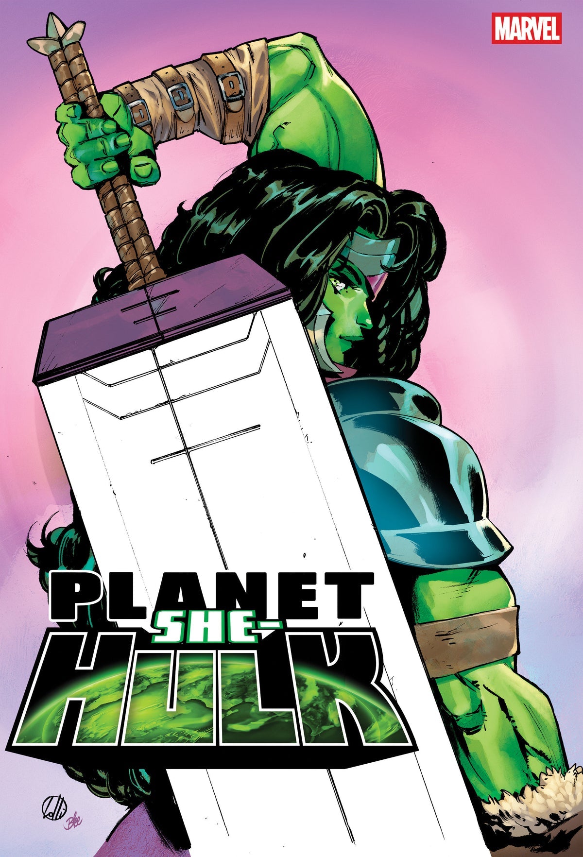 Planet She-Hulk #1 (Matteo Lolli Foil Cover)
