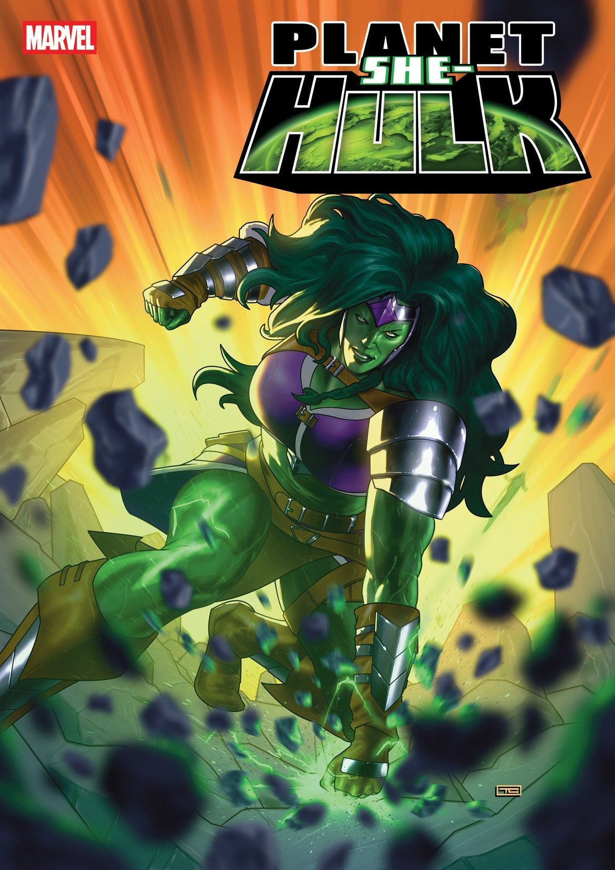 Planet She-Hulk #1 (Taurin Clarke Cover)