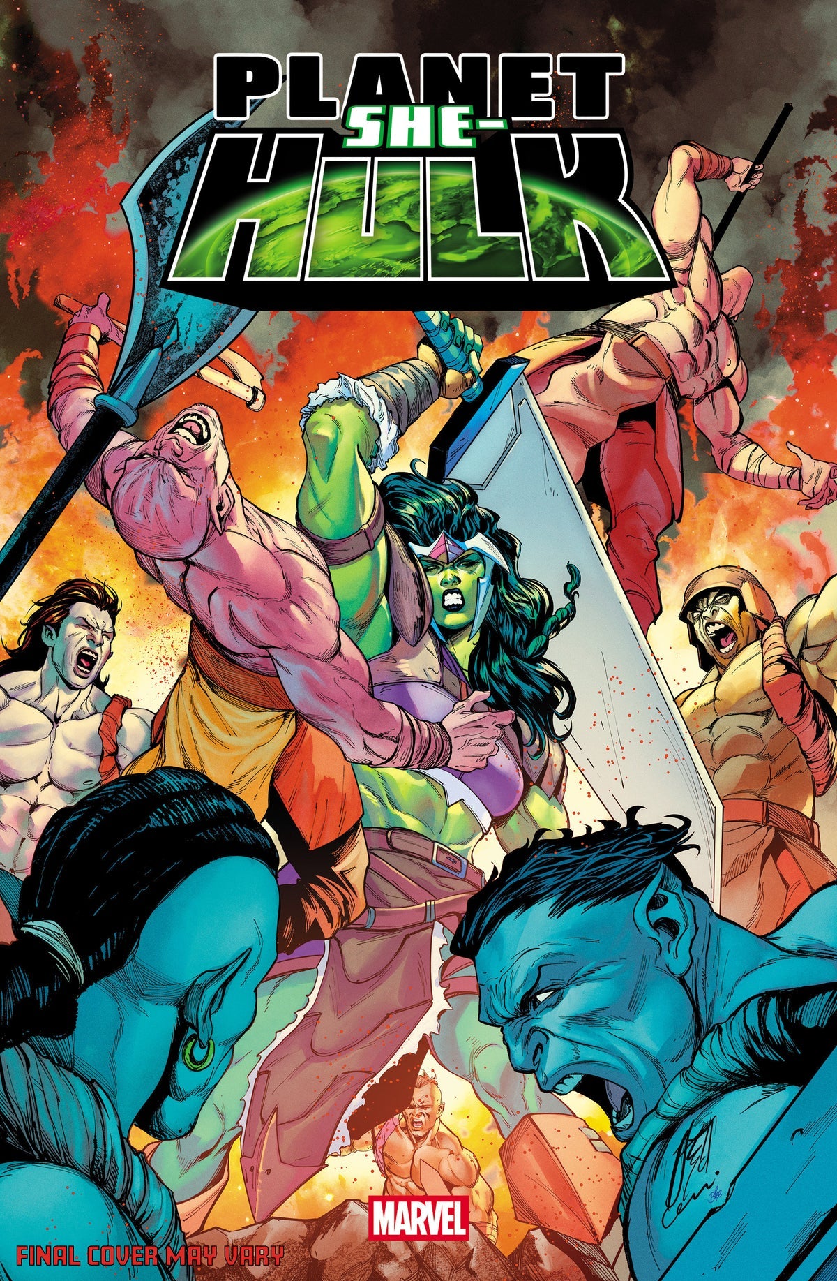 Planet She-Hulk #5 (Stefano Caselli Variant)