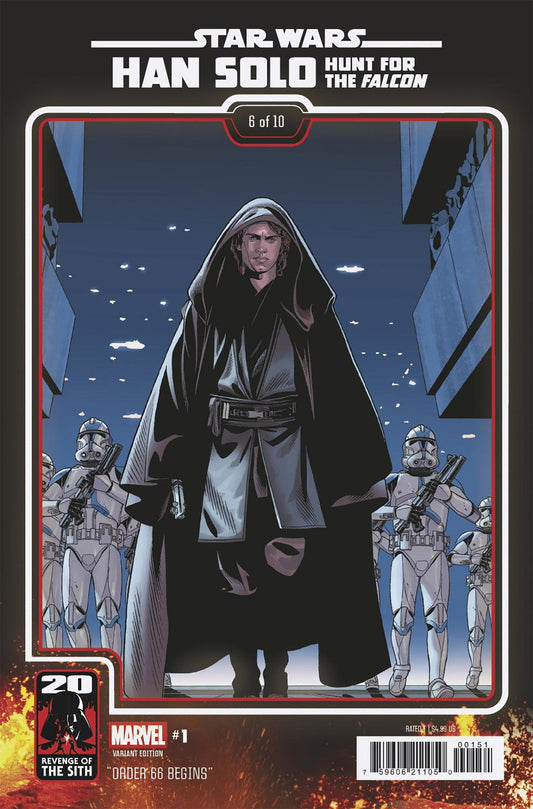Star Wars: Han Solo – Hunt for the Falcon #1 (Chris Sprouse 'Revenge of the Sith 20th Anniversary' Cover)