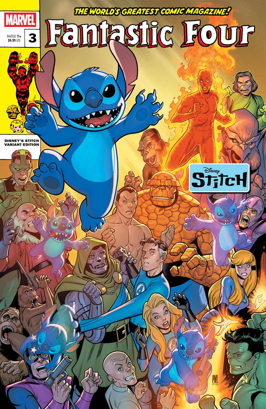 Fantastic Four #3 (Paco Medina 'Disney Stitch' Cover)