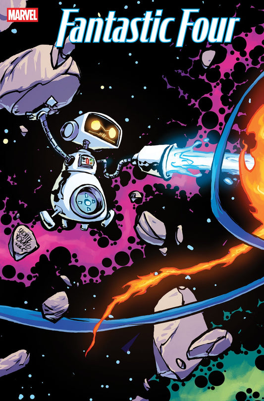 Fantastic Four #4 (Skottie Young Connecting Cover)