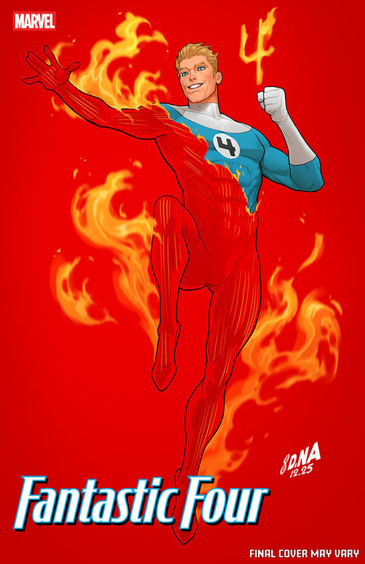 Fantastic Four #8 (David Nakayama Color Block Red Variant)