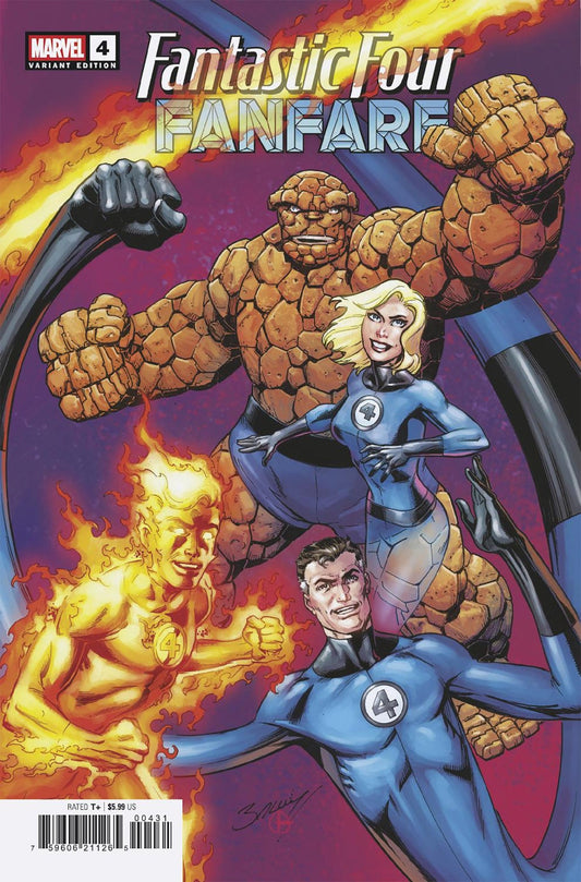 Fantastic Four Fanfare #4 (Mark Bagley Cover)