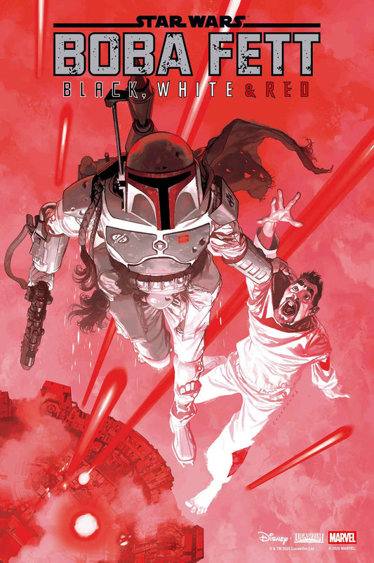 Star Wars: Boba Fett – Black, White & Red #1 (Josemaria Casanovas Cover)