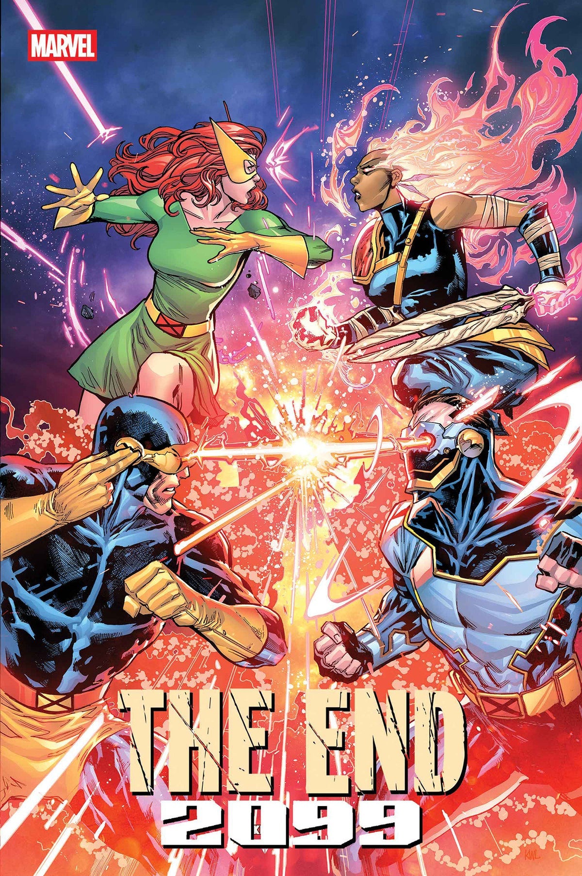 The End 2099 #3 (Ken Lashley Battle Variant)