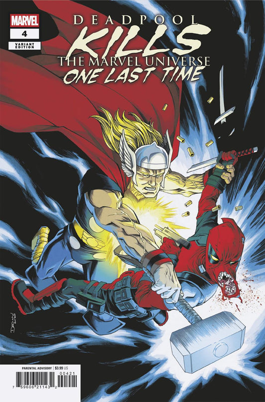Deadpool Kills The Marvel Universe One Last Time #4 (Declan Shalvey Cover)