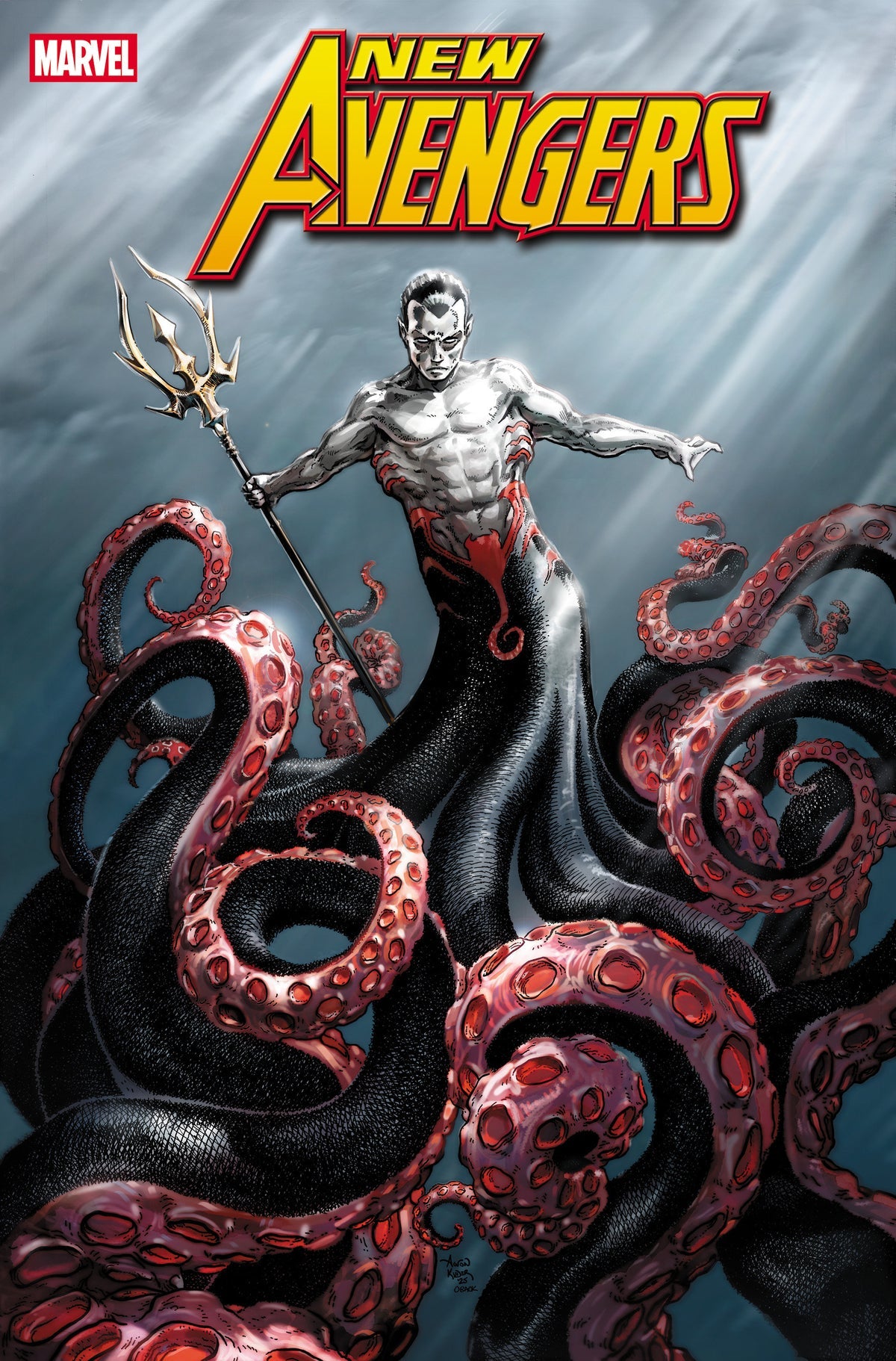 New Avengers #7 (Aaron Kuder Knullified Variant)