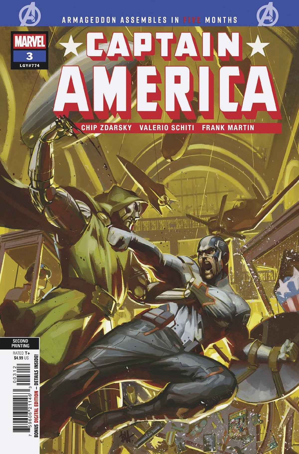 Captain America #3 (2nd Printing)