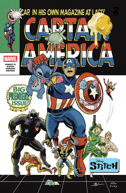Captain America #3 (Benjamin Su 'Disney Stitch' Cover)