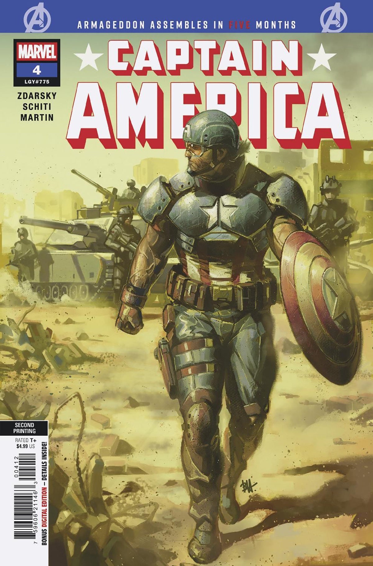 Captain America #4 (2nd Printing)
