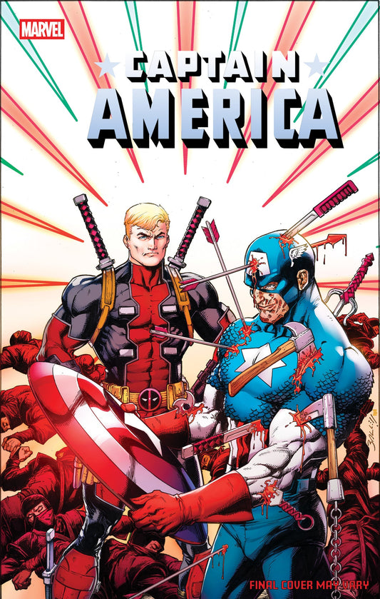 Captain America #9 (Mark Bagley April Pool's Day Variant)