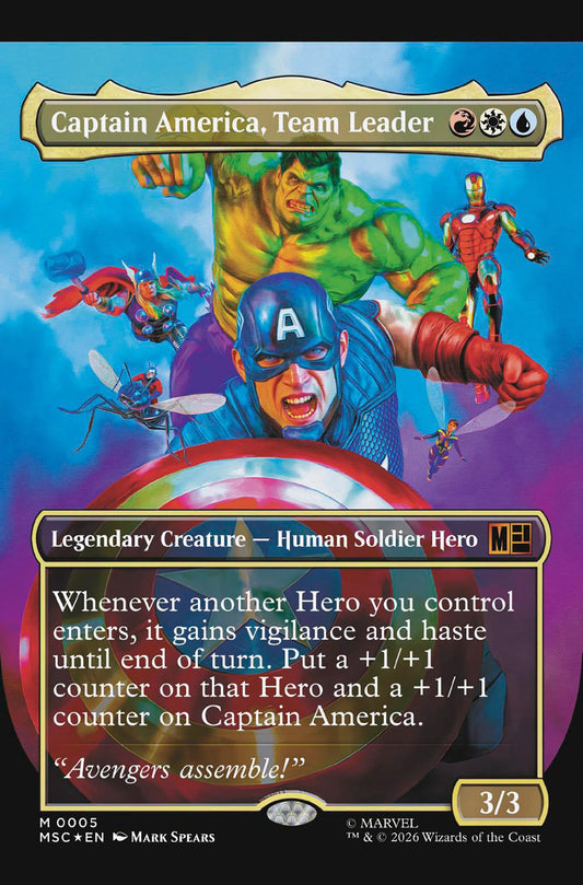 Captain America #12 (Mark Spears Magic: the Gathering Variant)