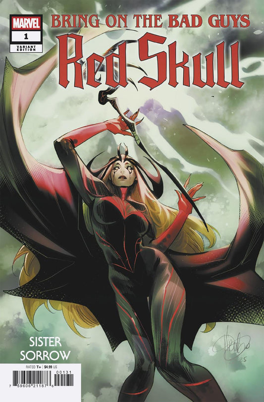 Bring on the Bad Guys: Red Skull #1 (Mirka Andolfo 'Sister Sorrow' Cover)