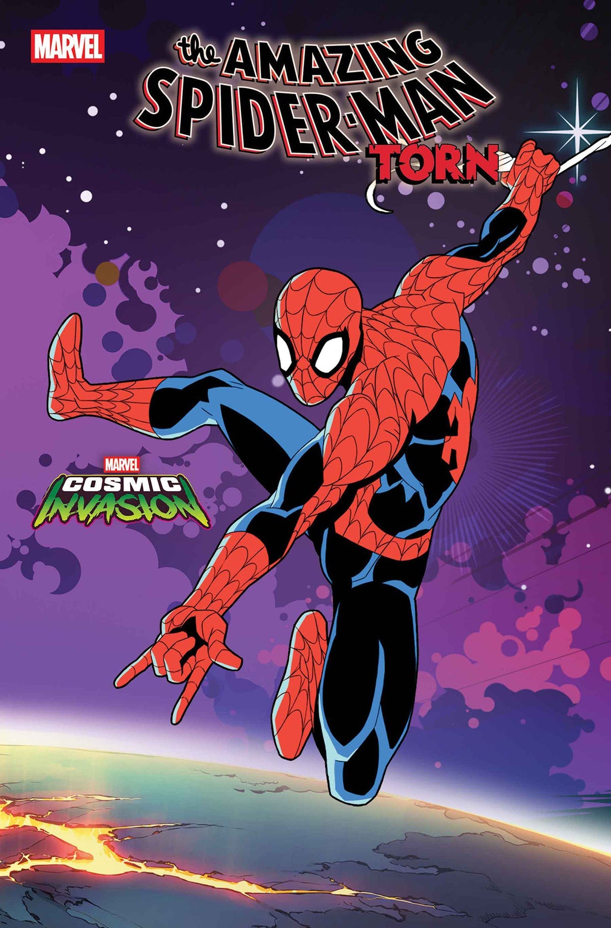 The Amazing Spider-Man: Torn #4 (Marvel Cosmic Invasion Variant)