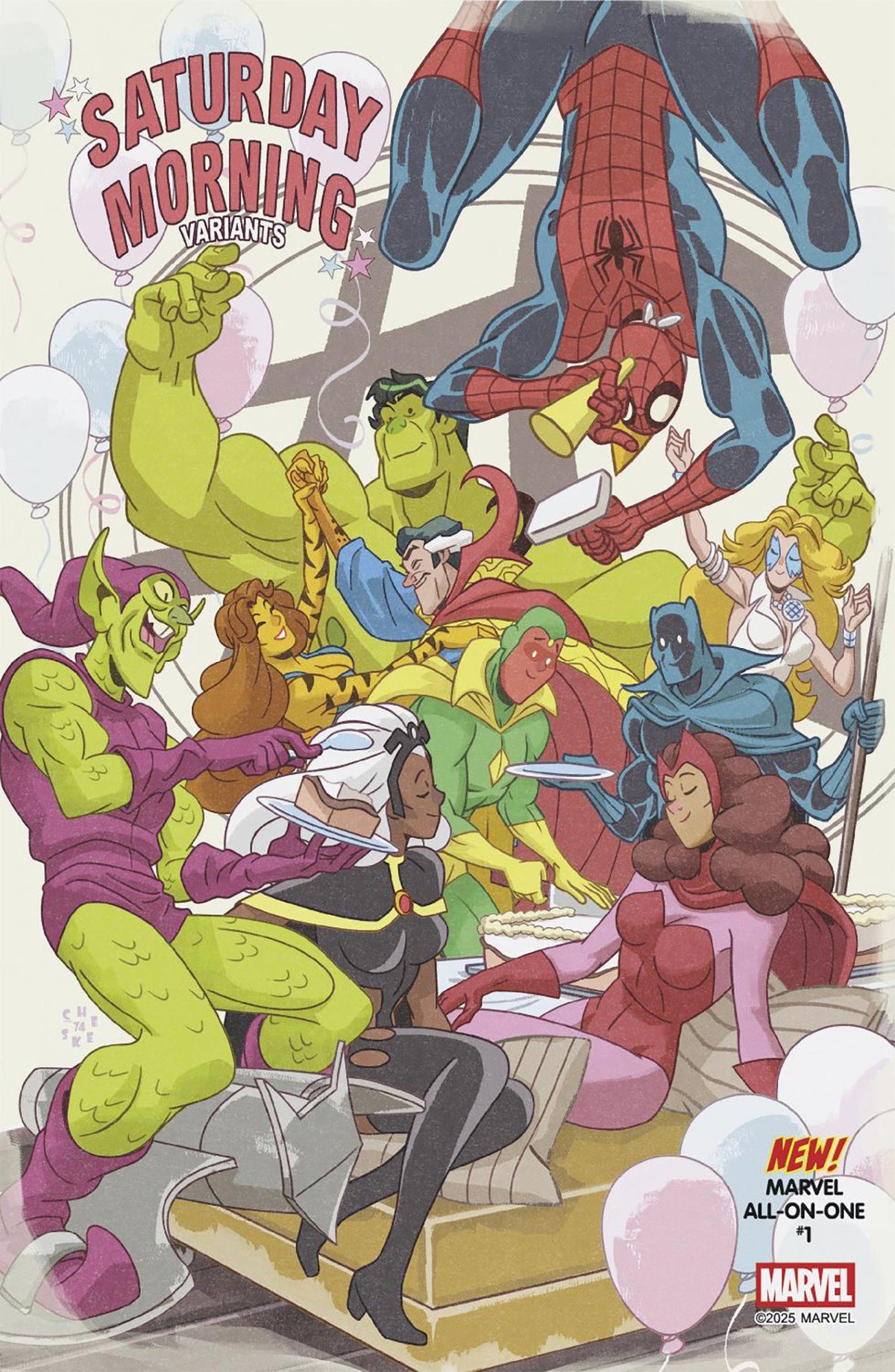 Marvel All-On-One #1 (Sean Galloway 'Saturday Morning' Cover)
