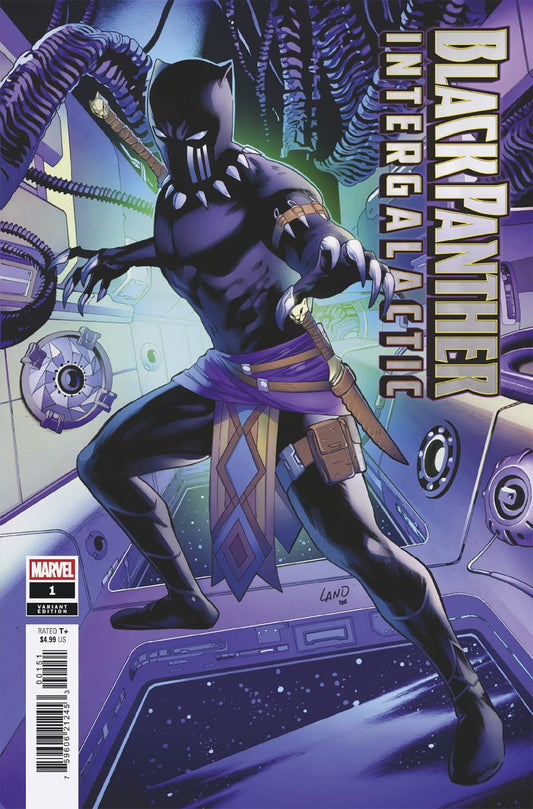 Black Panther: Intergalactic #1 (Greg Land Black Panther Variant)