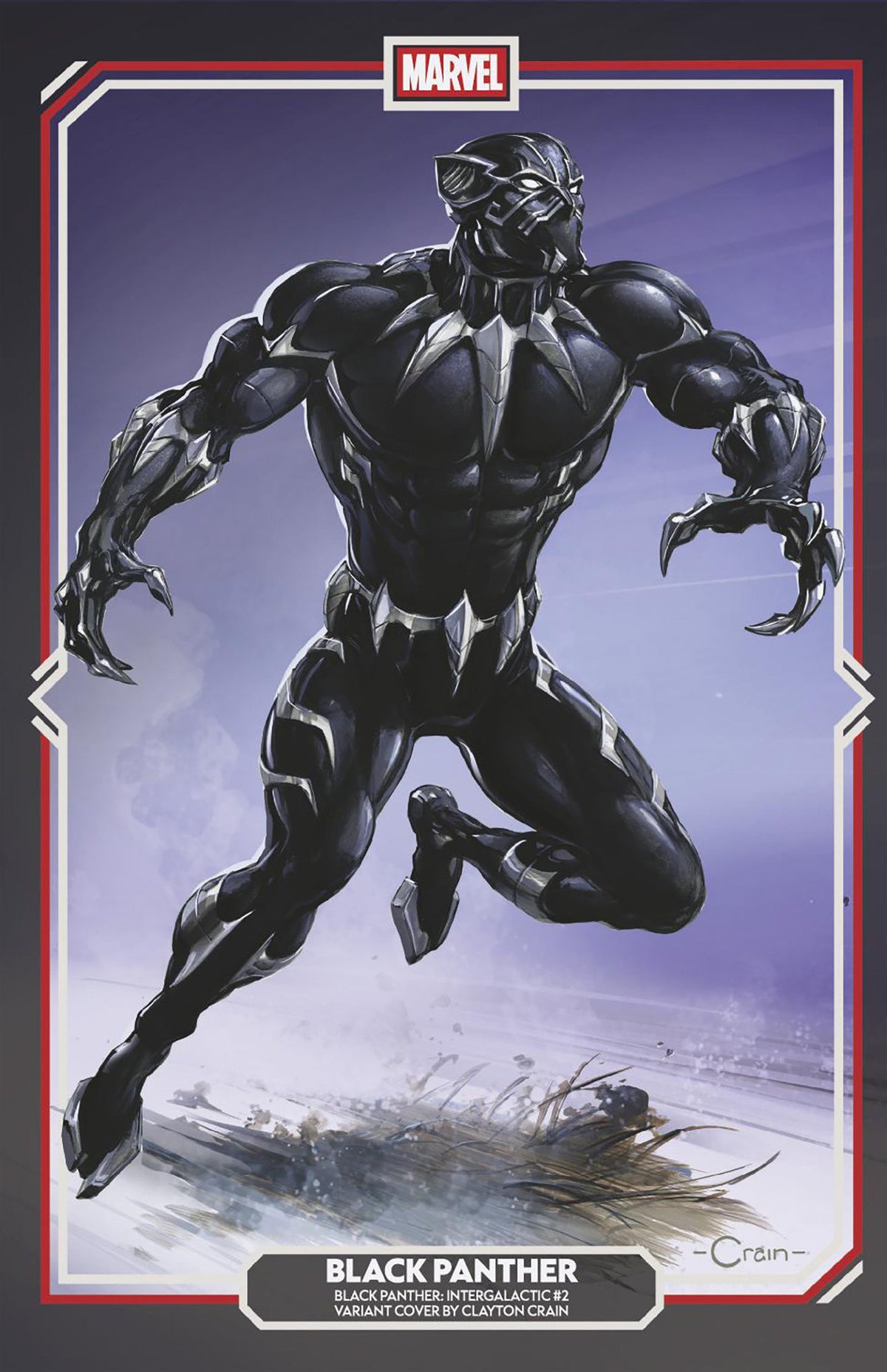 Black Panther: Intergalactic #2 (Clayton Crain Variant)
