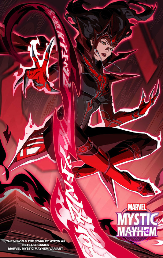 The Vision & The Scarlet Witch #5 (NetEase Games 'Marvel Mystic Mayhem' Cover)