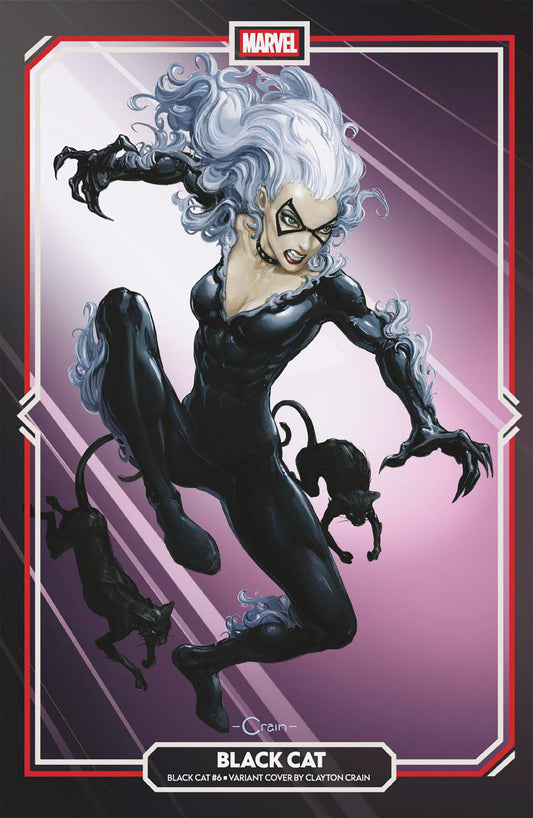 Black Cat #6 (Clayton Crain Variant)