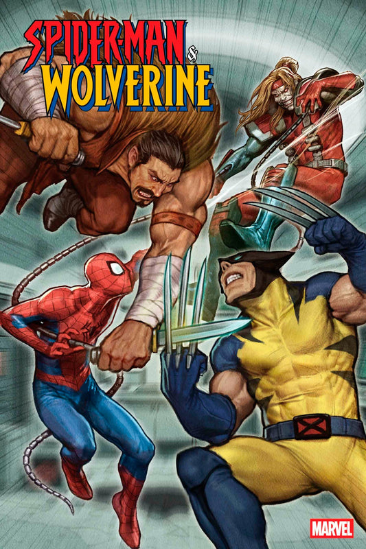 Spider-Man & Wolverine #4 (Stonehouse Cover)