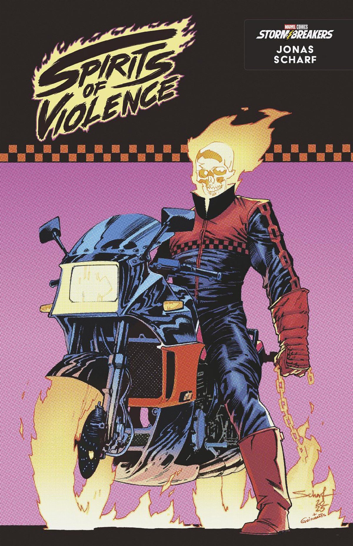 Spirits of Violence #2 (Jonas Scharf 'From the Chaos a Costume' Cover)