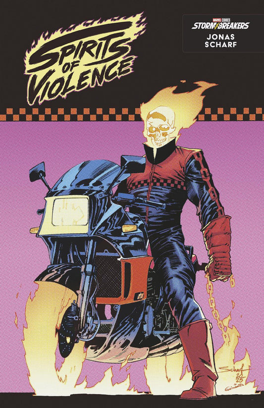 Spirits of Violence #2 (Jonas Scharf 'From the Chaos a Costume' Cover)