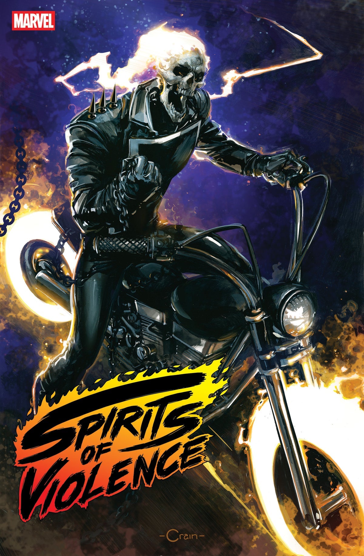 Spirits of Violence #4 (Clayton Crain Variant)