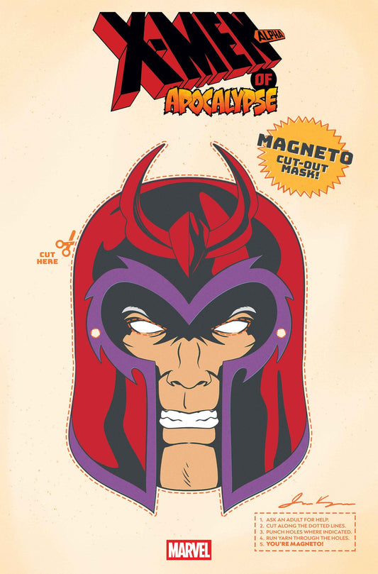X-Men of Apocalypse Alpha #1 (James Kerigan 'Retro Halloween Mask' Cover)